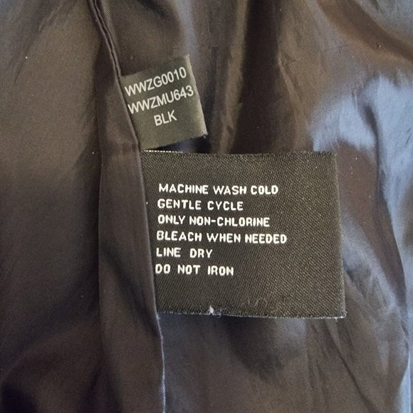 Women's XXL Black Rivet Jacket WWZG0010 WWZMU643 - Picture 9 of 10